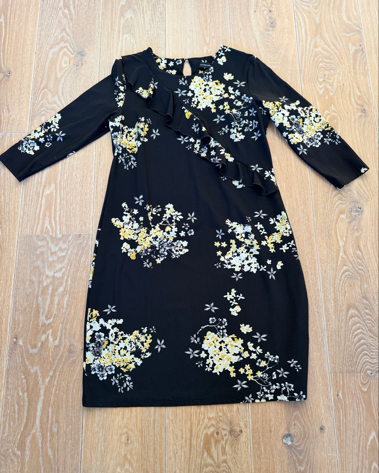 Jurk Studio Anneloes - maat XL, Kleding | Dames, Jurken, Ophalen of Verzenden, Zo goed als nieuw, Maat 46/48 (XL) of groter, Zwart
