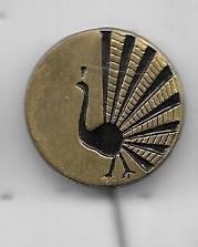 PAUW VOGEL SPELD, Verzenden, Gebruikt, Dier of Natuur, Speldje of Pin