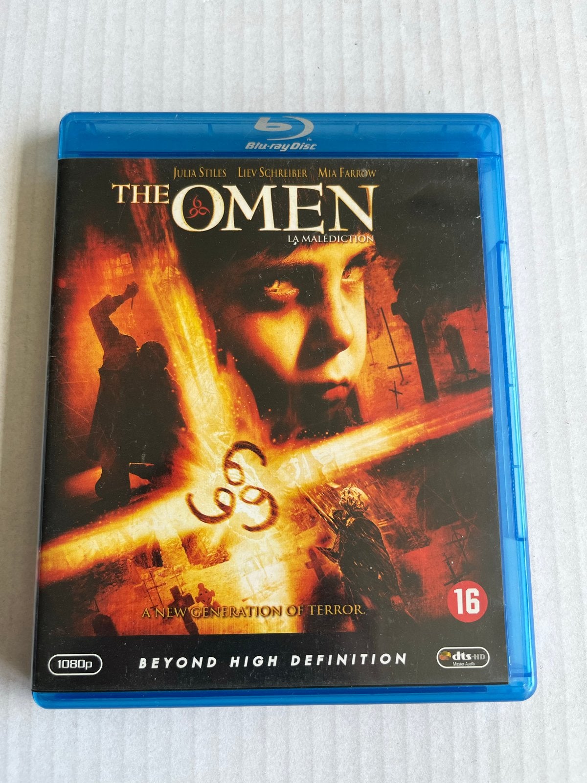 The Omen - Blu-ray, Cd's en Dvd's, Horror, Vanaf 16 jaar, ., Nederlands
