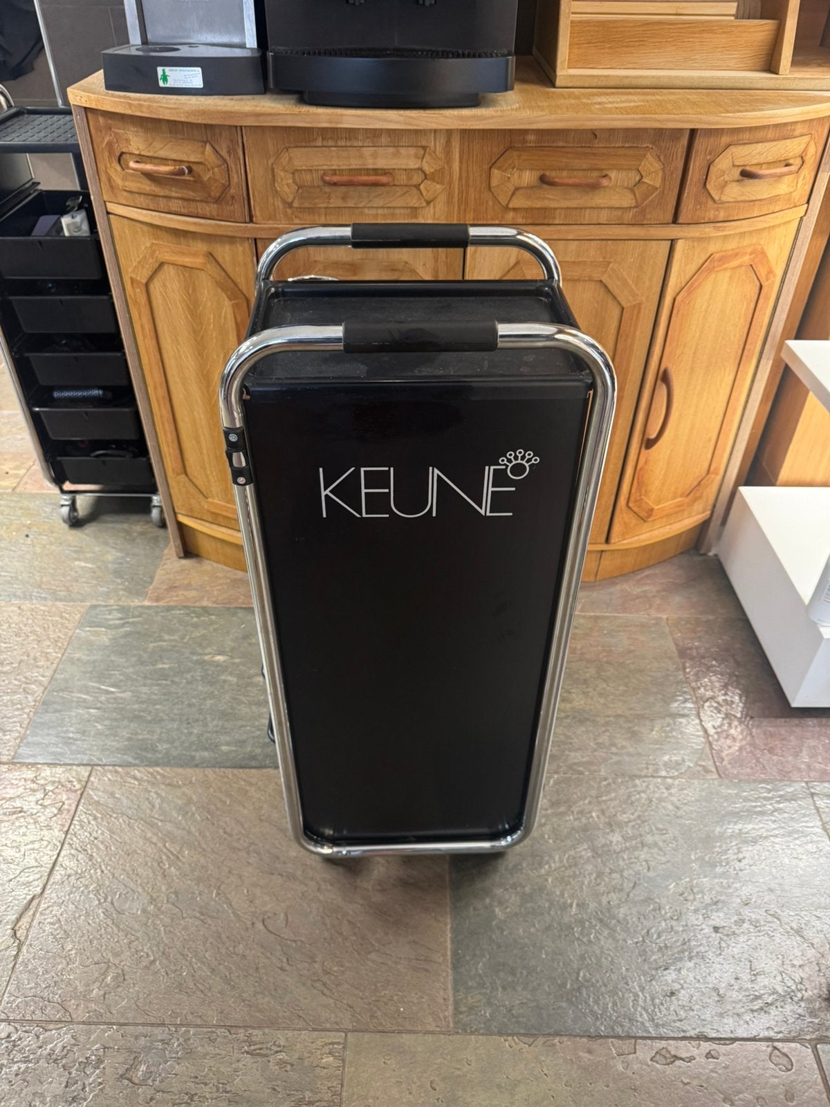 Keune werkwagentje, Ophalen, Gebruikt