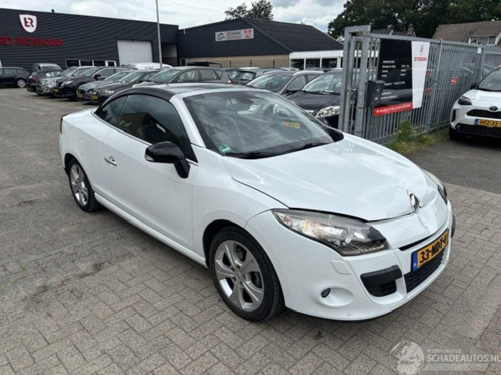 Renault Mégane 1.4 TCE Dynamique NAP (bj 2010), Auto diversen, Schadeauto's, Renault, Handgeschakeld, Benzine, Cabriolet