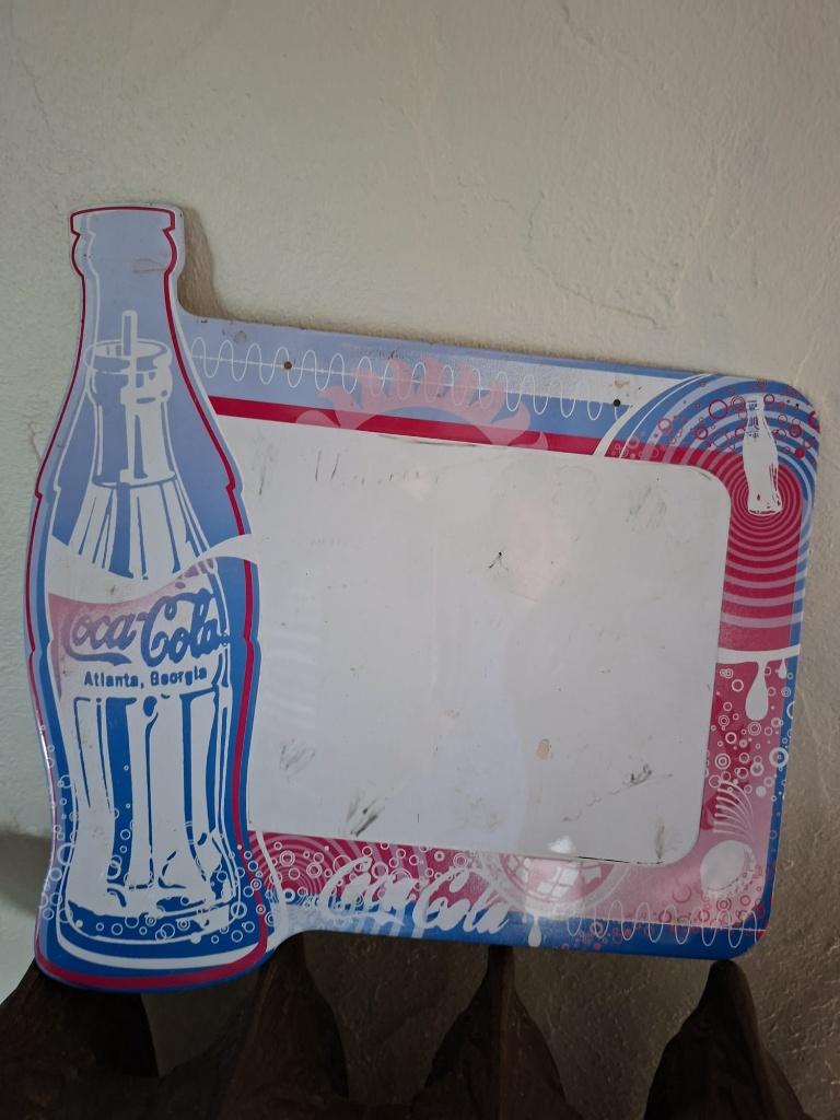 ijzeren reclame plaat Cola, eind 1900, Antiek en Kunst, Ophalen of Verzenden