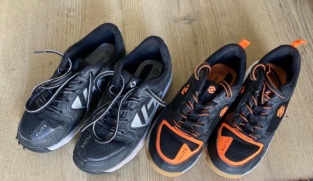 Hockeyschoenen in en outdoor! Brabo maat 33, Ophalen, Zo goed als nieuw, Schoenen