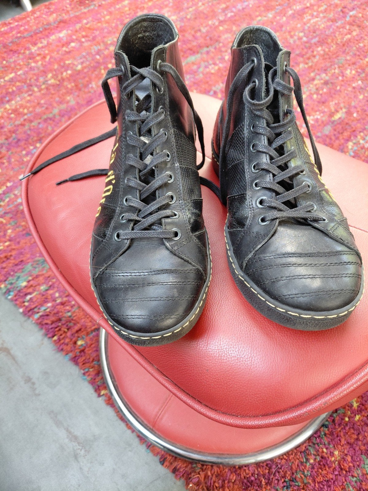 Pantofola d'Oro hoge sneakers - Zwart, Zwart, Ophalen of Verzenden, Sneakers of Gympen, Pantofola d'Oro
