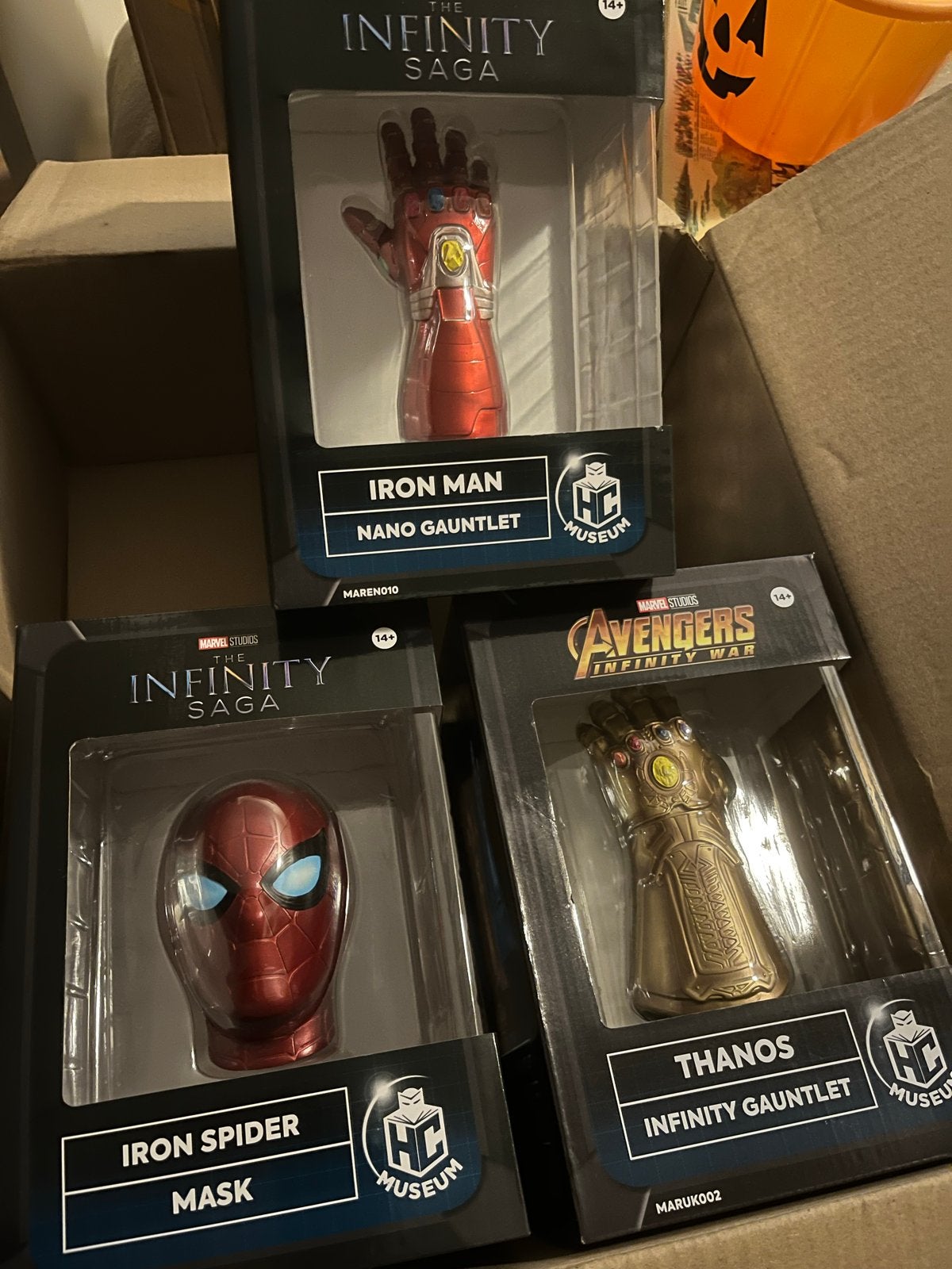 Marvel HC Museum Collectie: Iron Man, Iron Spider, Thanos, Ophalen of Verzenden, Nieuw