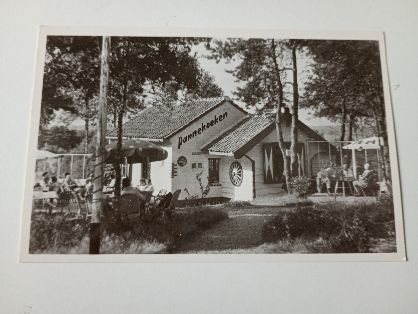 Leersum Theehuisje Hoog Leersum, Ophalen of Verzenden, 1960 tot 1980, Ongelopen, Utrecht