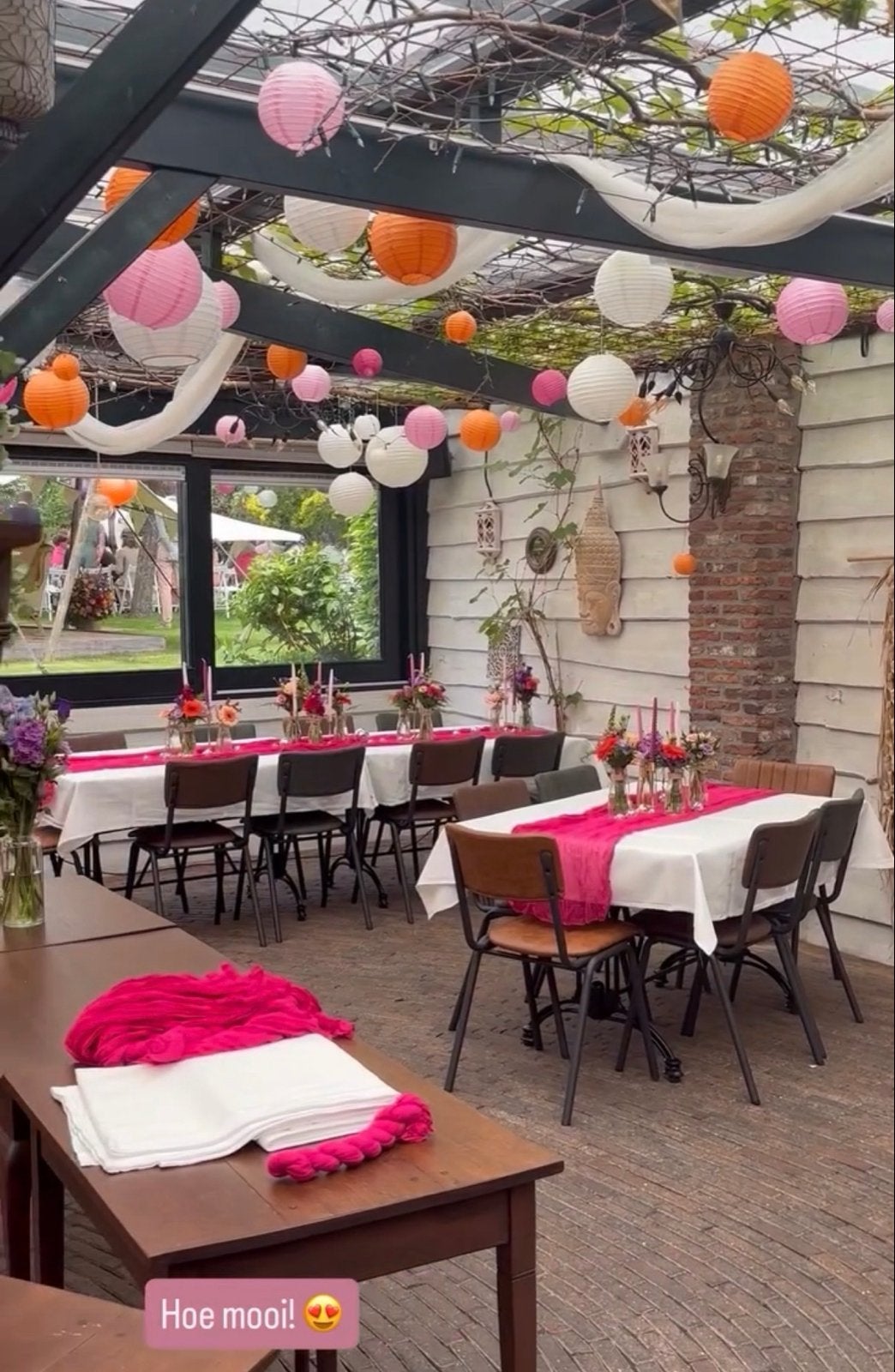 Te huur: Feestdecoratie set: lampionnen, kaarsen, vazen etc, Ophalen, Zo goed als nieuw, Versiering, Geboorte of Huwelijk