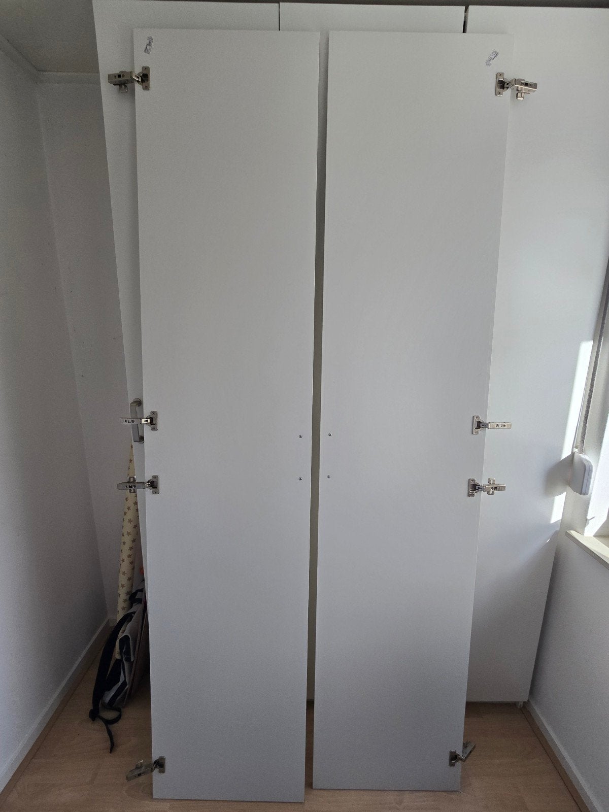 Ikea Pax Forsand Witte kastdeuren 2x, Ophalen, Gebruikt, 200 cm of meer, 50 tot 100 cm