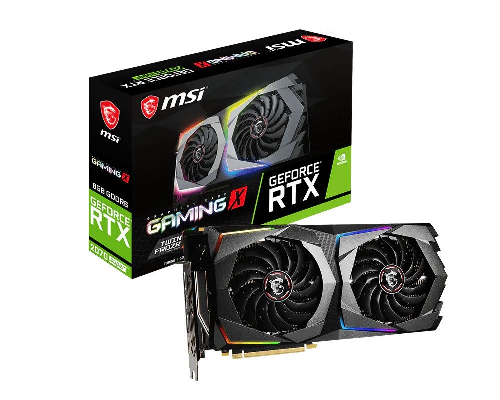 GeForce RTX 2070 SUPER GAMING X, Computers en Software, Videokaarten, PCI-Express 3, GDDR6, Ophalen of Verzenden, Zo goed als nieuw