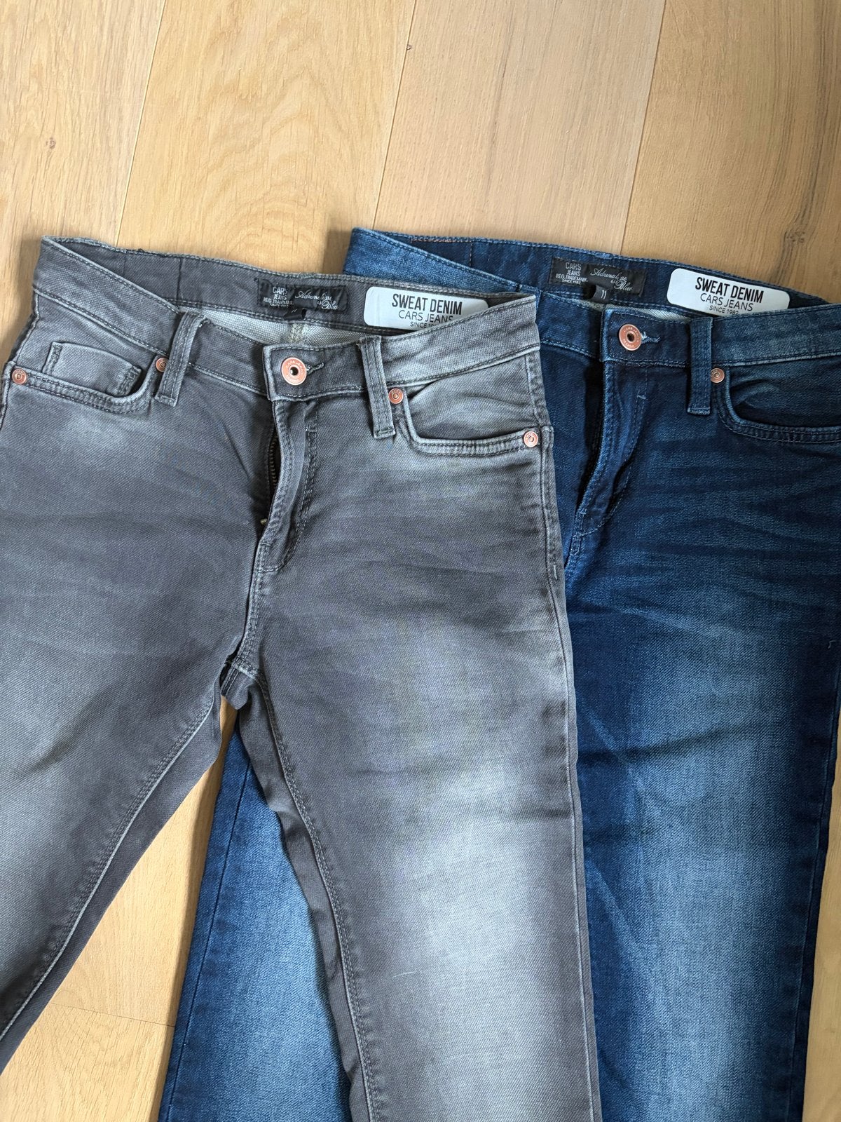 2 Cars Sweat Denim Jeans - nieuwstaat, Ophalen of Verzenden, Zo goed als nieuw, Jongen, Broek