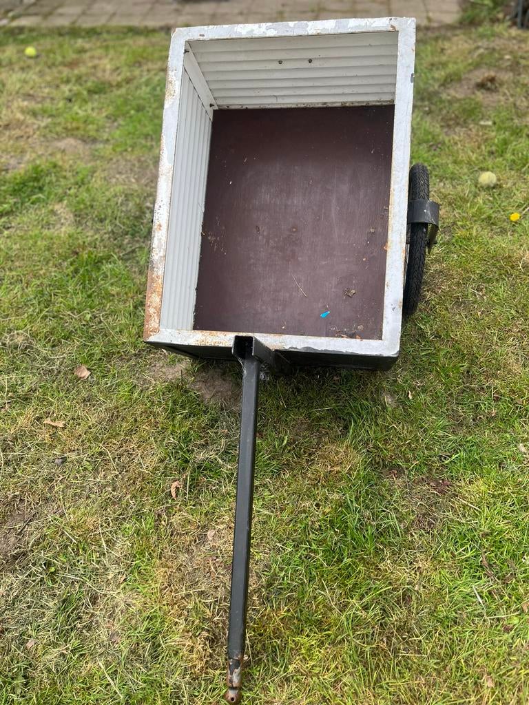 Stevige fietsaanhanger voor bagage of huisdier, Ophalen, Gebruikt, Bagagekar, 40 tot 60 kg