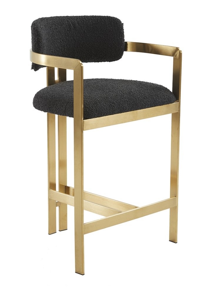 OHNO Furniture Aurora - Teddy Barkruk - Zwart, Niet ingevuld, Niet ingevuld, Nieuw, Ophalen of Verzenden