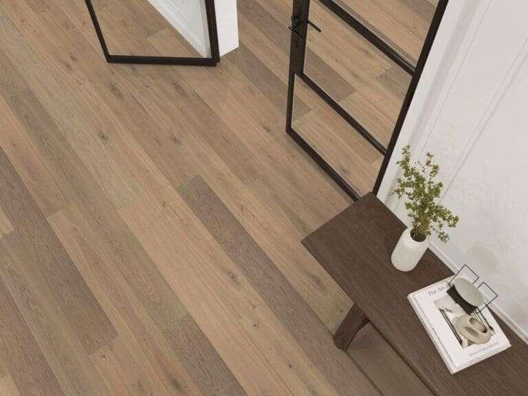 Lamel Parket Rustiek gerookt wit 15mm - vooraf geolied, Parket, Lamel parket rustiek 15mm dik, 75 m² of meer, Wit