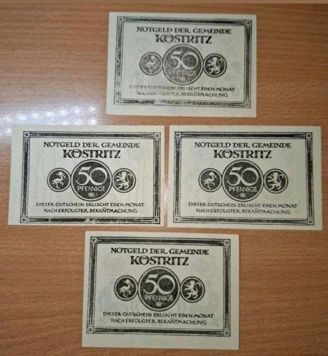 Duits Notgeld Köstritz Noodgeld, Ophalen of Verzenden, Duitsland