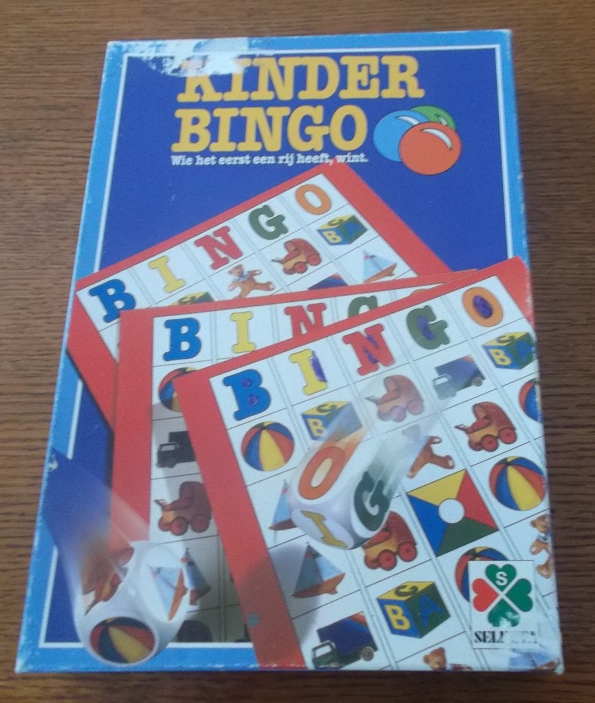 Kinderbingo / Selecta, Een of twee spelers, Ophalen, Gebruikt, Selecta