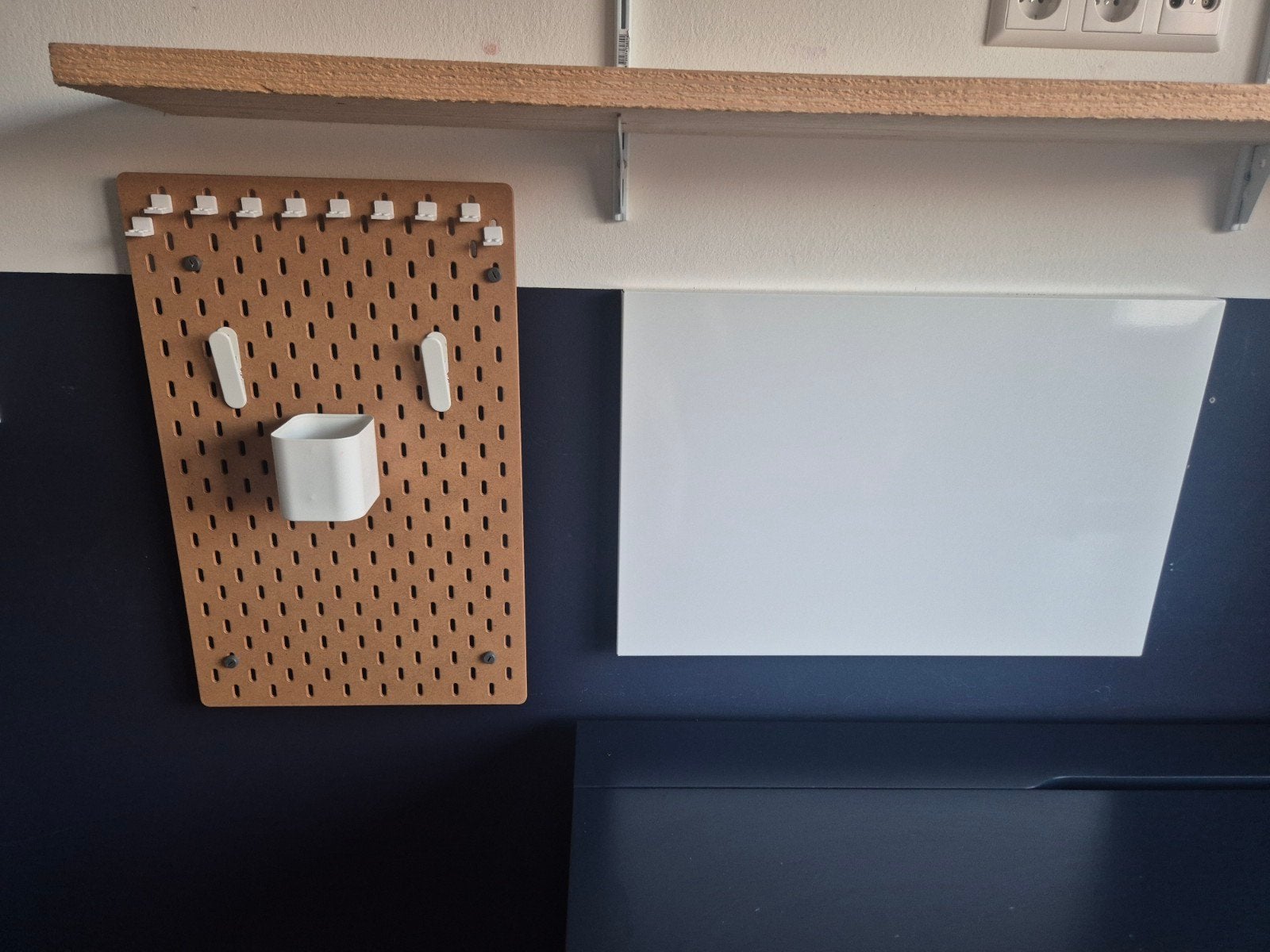 ikea skadis pegboard 36x56 en magneetbord 40x60, Ophalen, Zo goed als nieuw