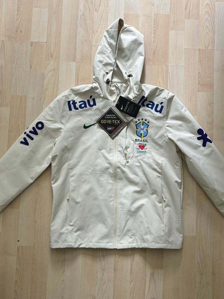 Brazilië Jas CBF Creme maat S, Kleding | Heren, Ophalen of Verzenden, Nieuw, Maat 46 (S) of kleiner