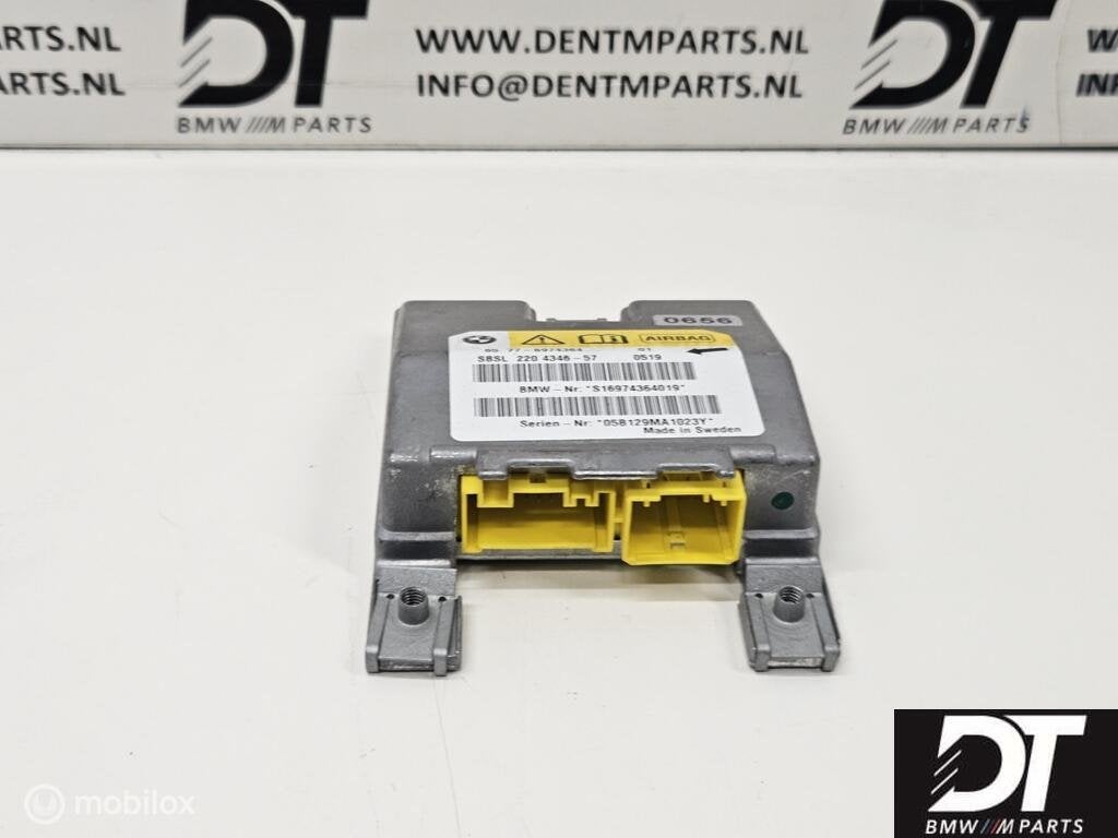 Airbag sensor B-stijl links BMW E60 E61 E63 65776974364, Gebruikt, Ophalen of Verzenden, BMW, BMW
