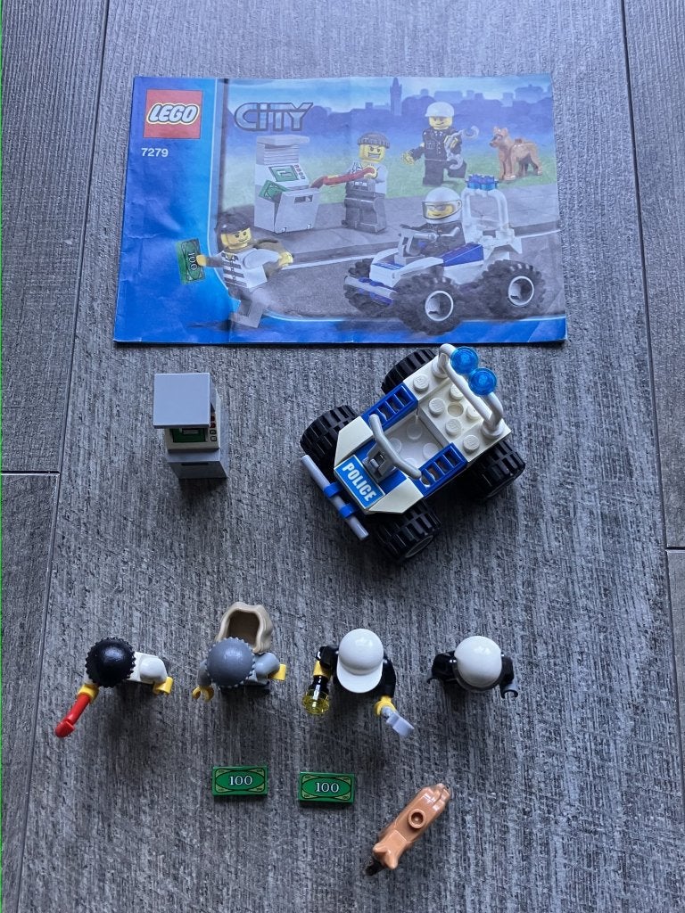 LEGO City Politie Minifiguur Verzameling - 7279, City, Lego, Compleet, Ophalen of Verzenden