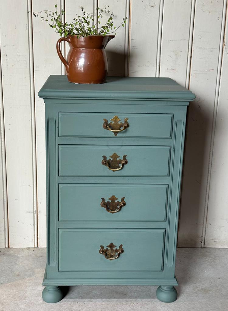 Brocanre ladekastje - kastje - groen - basic, Ophalen, 50 tot 100 cm, Zo goed als nieuw, Minder dan 100 cm
