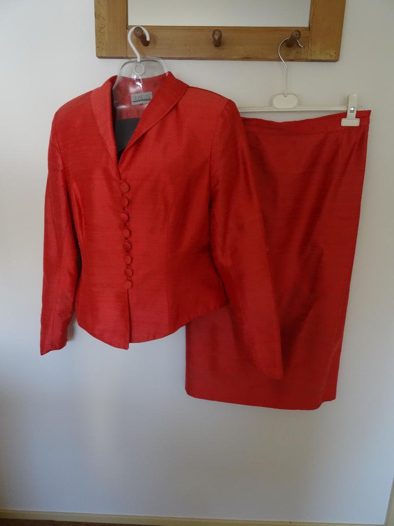 gelegenheidkleding : Anne Lise Schouten- mt M- deux piece's, Kleding | Dames, Maat 38/40 (M), Overige typen, Verzenden, Zo goed als nieuw
