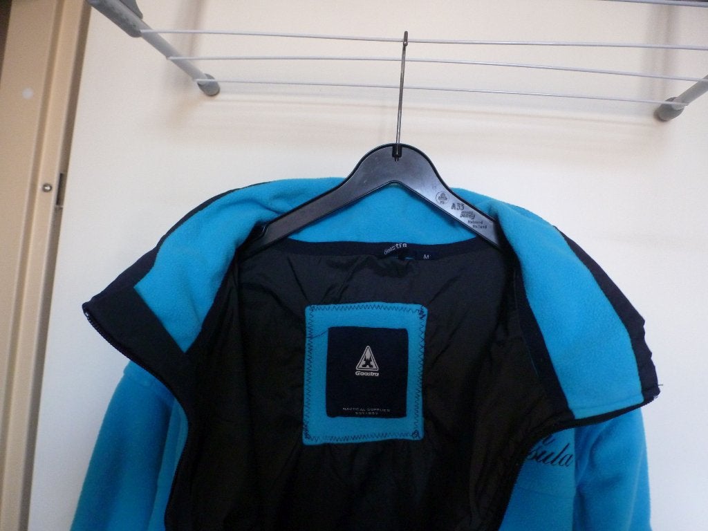 windstopper GAASTRA fleece vest azuur blauw M -GRATIS zend, Verzenden, Zo goed als nieuw, Maat 48/50 (M), Blauw