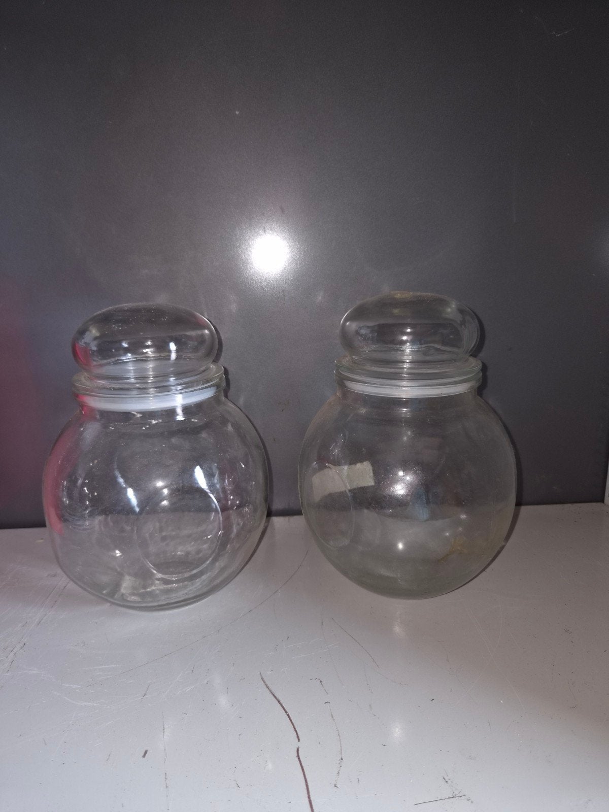 Vintage Tonnema Sneek Snoeppotten  (2 stuks), Ophalen of Verzenden