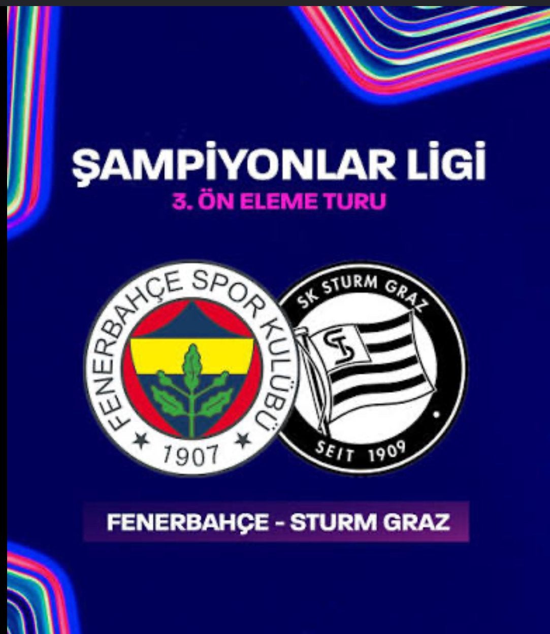 Fenerbahce - Sturm Graz tickets, Twee personen, Augustus