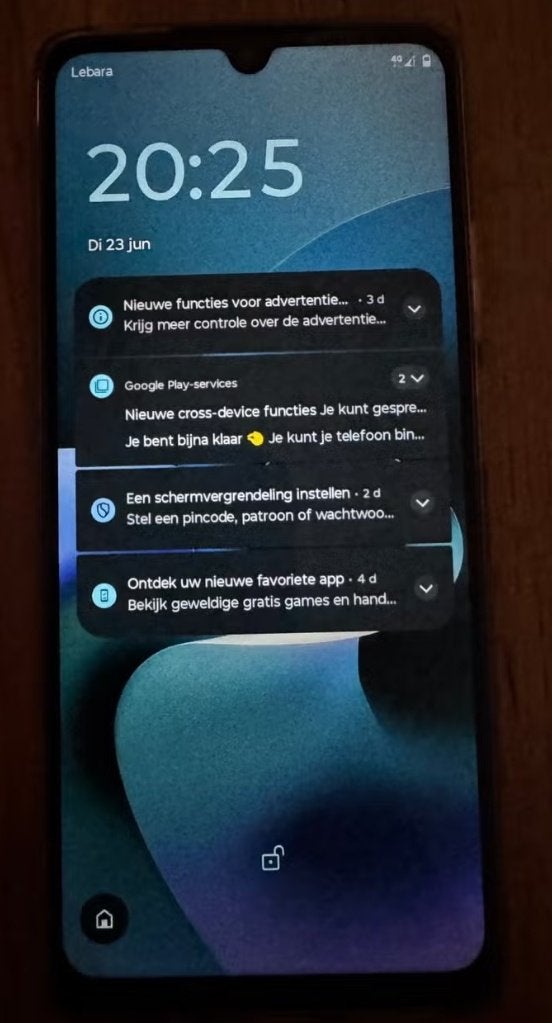 Motorola Moto g06 Power ZGN €120, Blauw, Touchscreen, Ophalen of Verzenden, Zo goed als nieuw