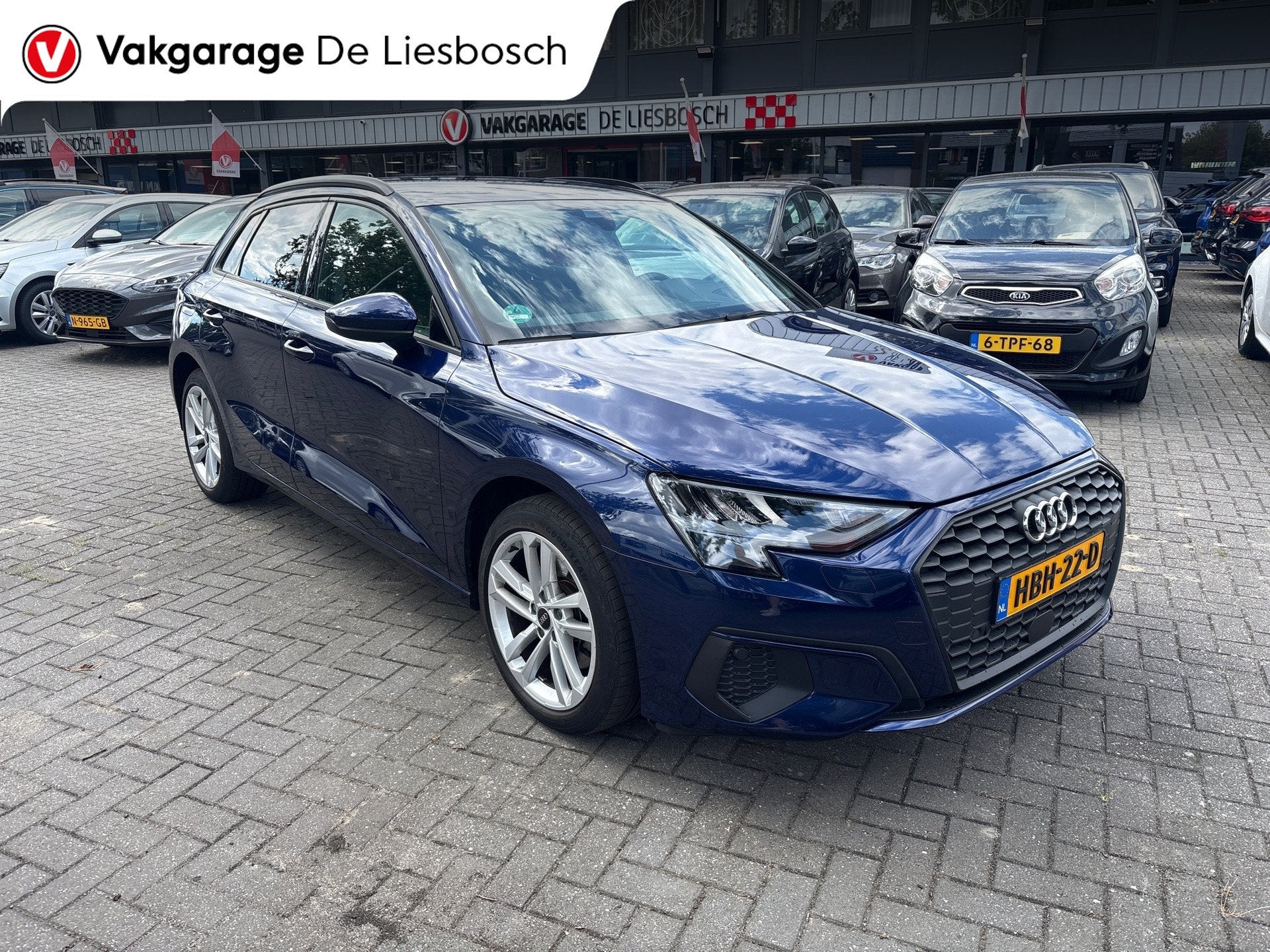 Audi A3 Sportback 40 TFSI e Advanced edition/navi/camera/app, Auto's, Audi, 12 maanden, Stof, Gebruikt, Euro 6