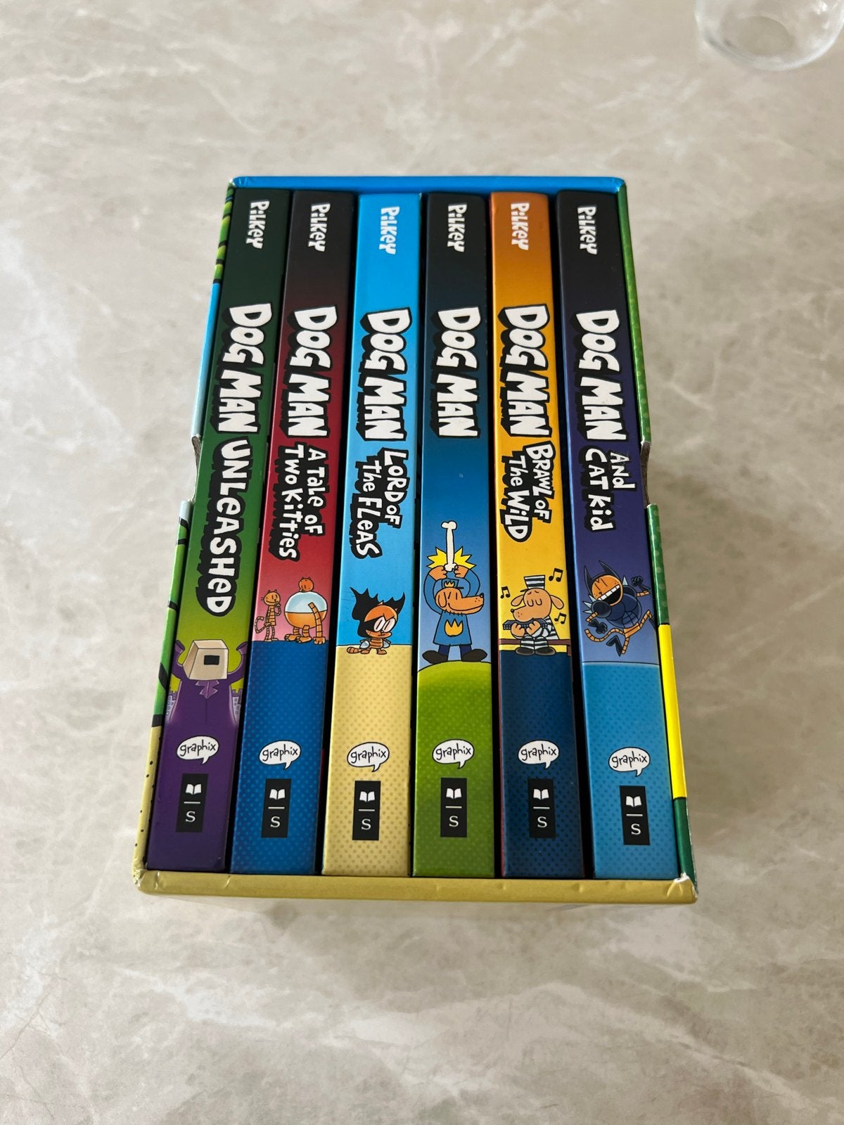 Dog Man The Supa Epic Collection (6 Books Box Set), Complete serie of reeks, Europa, Ophalen of Verzenden, Zo goed als nieuw