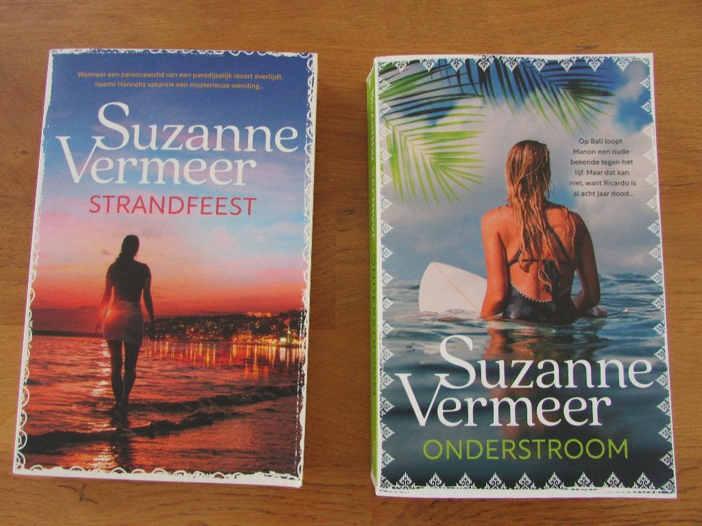 Suzanne Vermeer:Onderstroom,Nachtvlucht,Dwaalspoor,Strand..., Ophalen of Verzenden, Zo goed als nieuw, Suzanne Vermeer, Nederland
