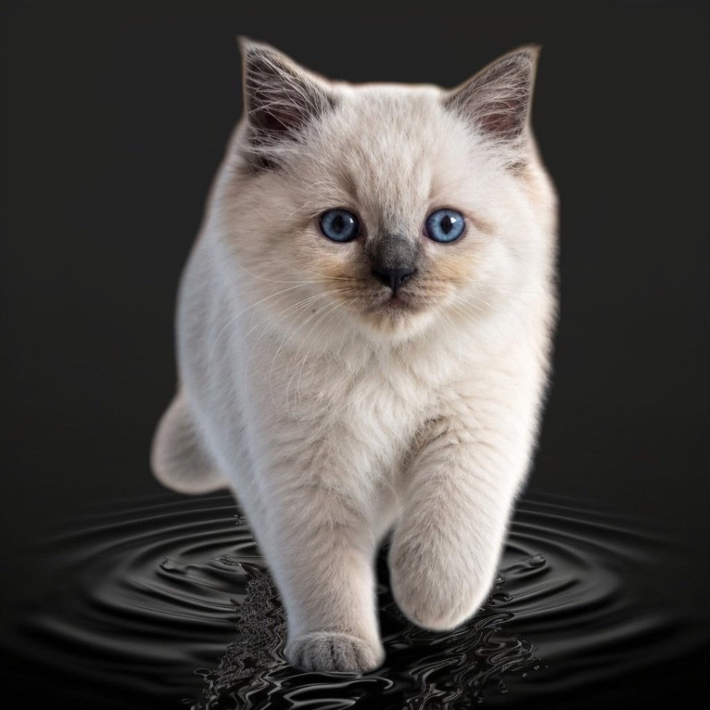 Nog een fantastisch kitten Ragdoll kitten, Dieren en Toebehoren, Kater, Ontwormd, 0 tot 2 jaar