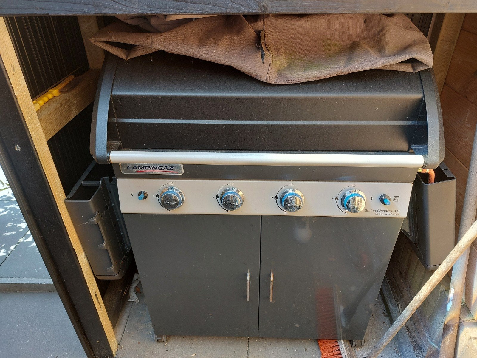 Grote gasbarbecue,, Tuin en Terras, Ophalen of Verzenden, Gebruikt