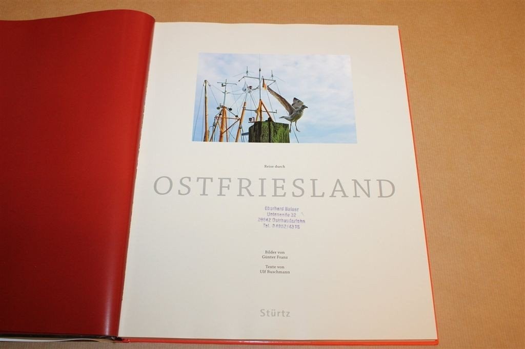 Ostfriesland — Fotoboek Groot Formaat 2012, Boeken, Ophalen of Verzenden, Gelezen, Europa