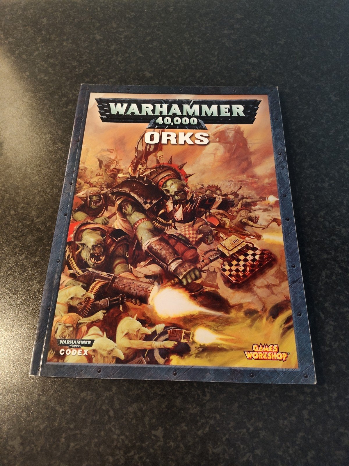 Warhammer 40,000 Orks Codex - Vintage Editie, Hobby en Vrije tijd, Ophalen of Verzenden, Gebruikt, Warhammer 40000, Boek of Catalogus