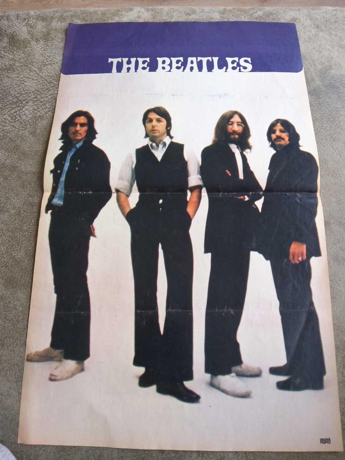 The Beatles  poster, Ophalen of Verzenden, A1 t/m A3, Muziek