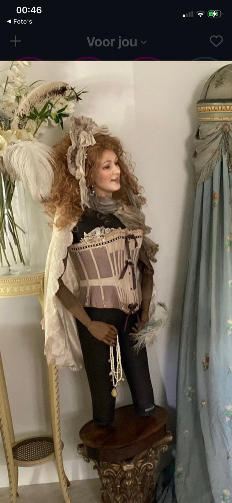 Corset toonbankmodel, Antiek en Kunst, Antiek | Kleding en Accessoires, Ophalen