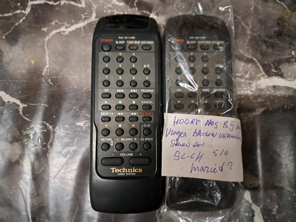 Technics (2x), Ophalen of Verzenden, -Kringloop Laares, -Kringlooplaares128@gmail.com, -Minkmaatstraat 126