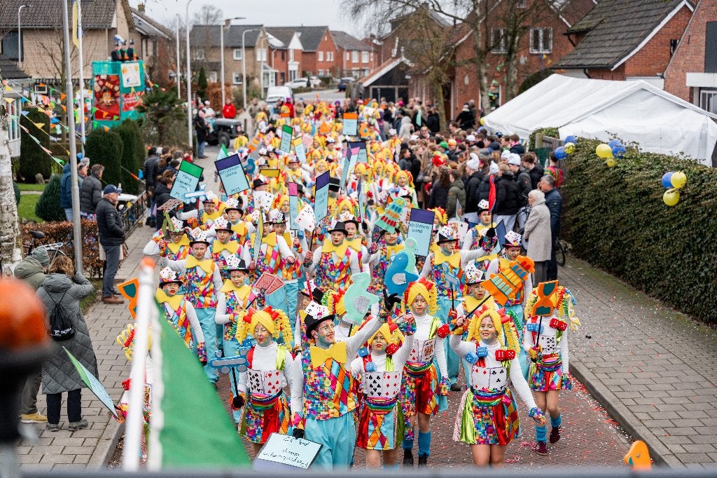 Carnavalspakken loopgroep, thema 'spelletjes', Kleding | Dames, Maat 38/40 (M), Carnaval, Ophalen of Verzenden, Kleding