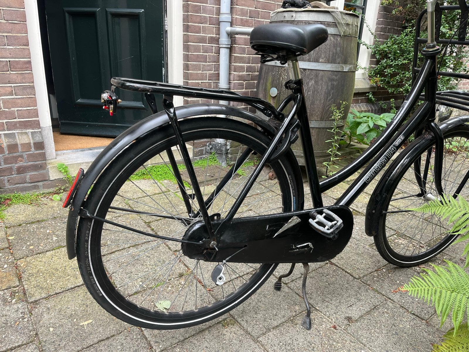 Foto 8 van Cortina U4 Transportfiets Dames - Zwart