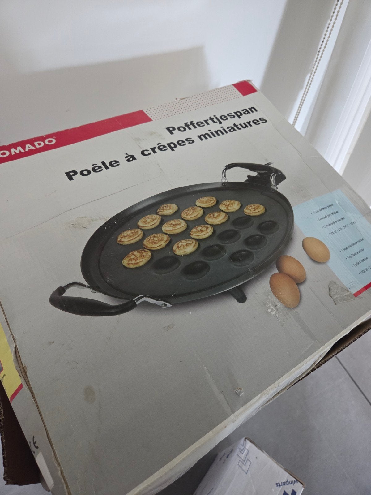 Poffertjespan - Maak thuis de lekkerste poffertjes!, Ophalen of Verzenden, Zo goed als nieuw