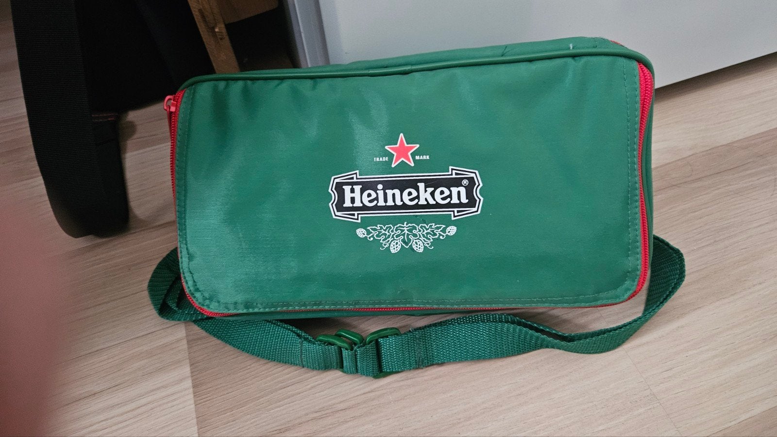 Heineken Koeltas en Rugzak Set - Groen, Ophalen of Verzenden, Gebruikt, Gebruiksvoorwerp