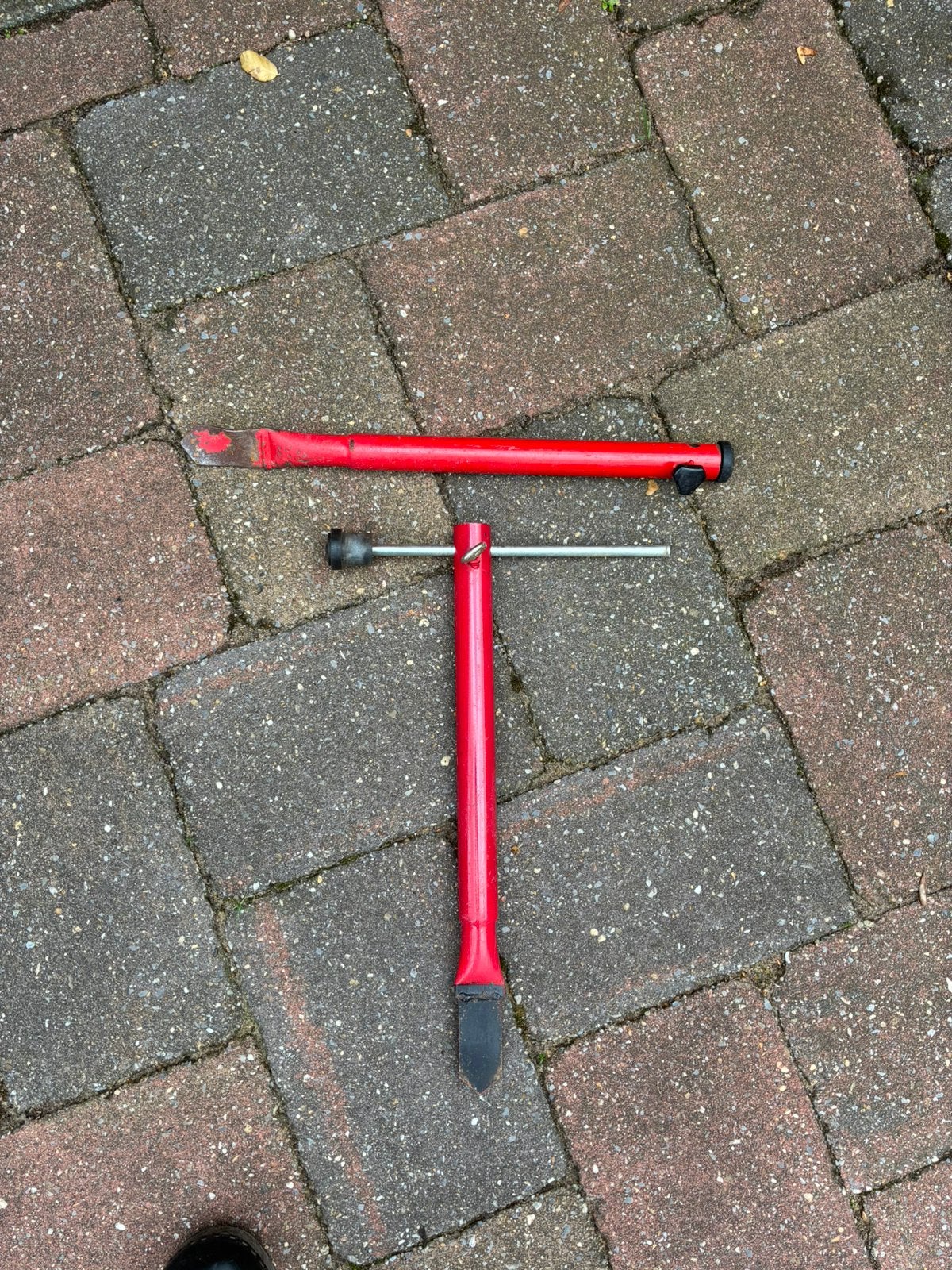 Parasolvoet voor op het strand, Ophalen of Verzenden, Zo goed als nieuw, Minder dan 1 meter, Parasolvoet