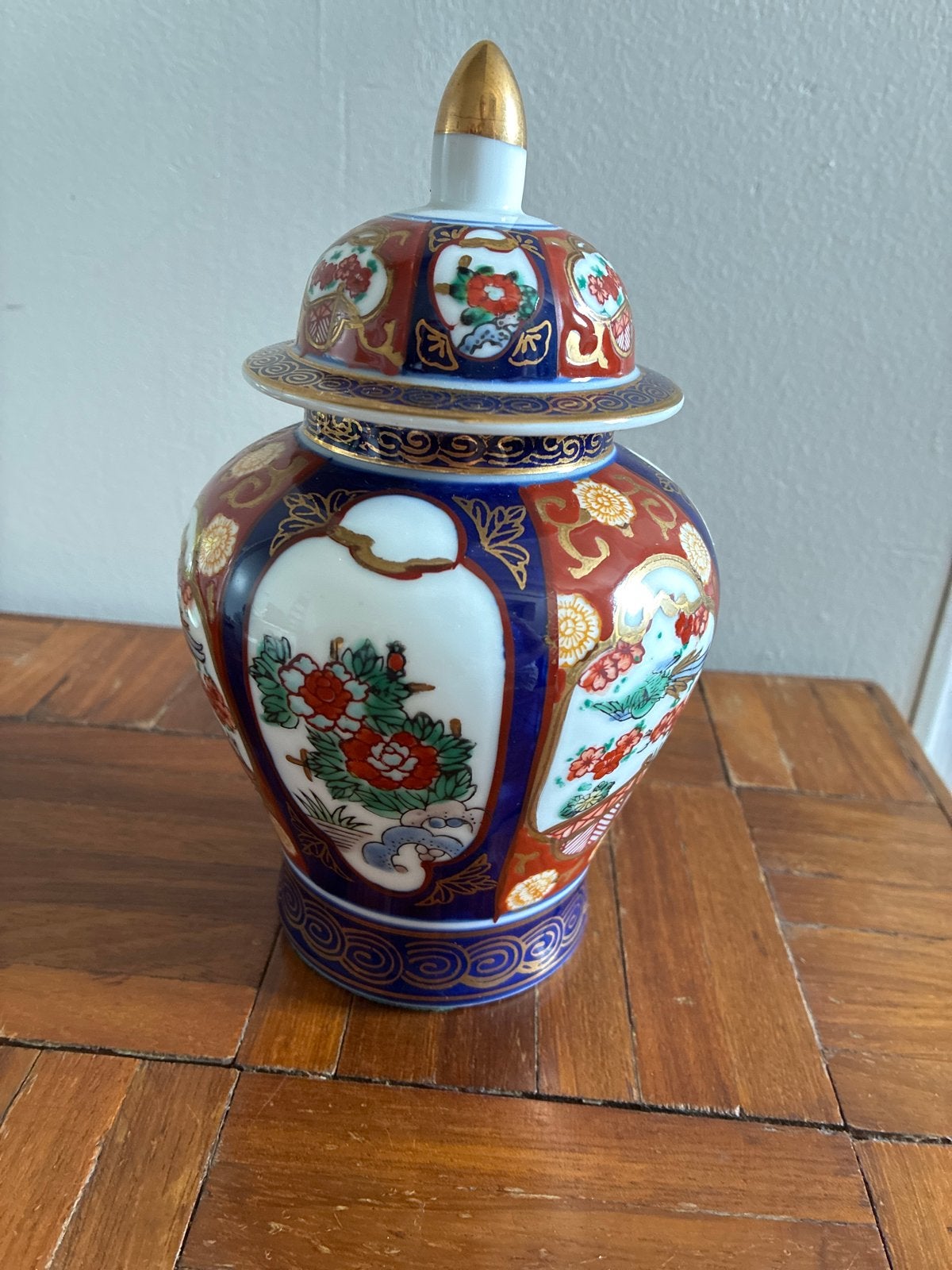 Gold Imari Handgeschilderde Gemberpot, Ophalen