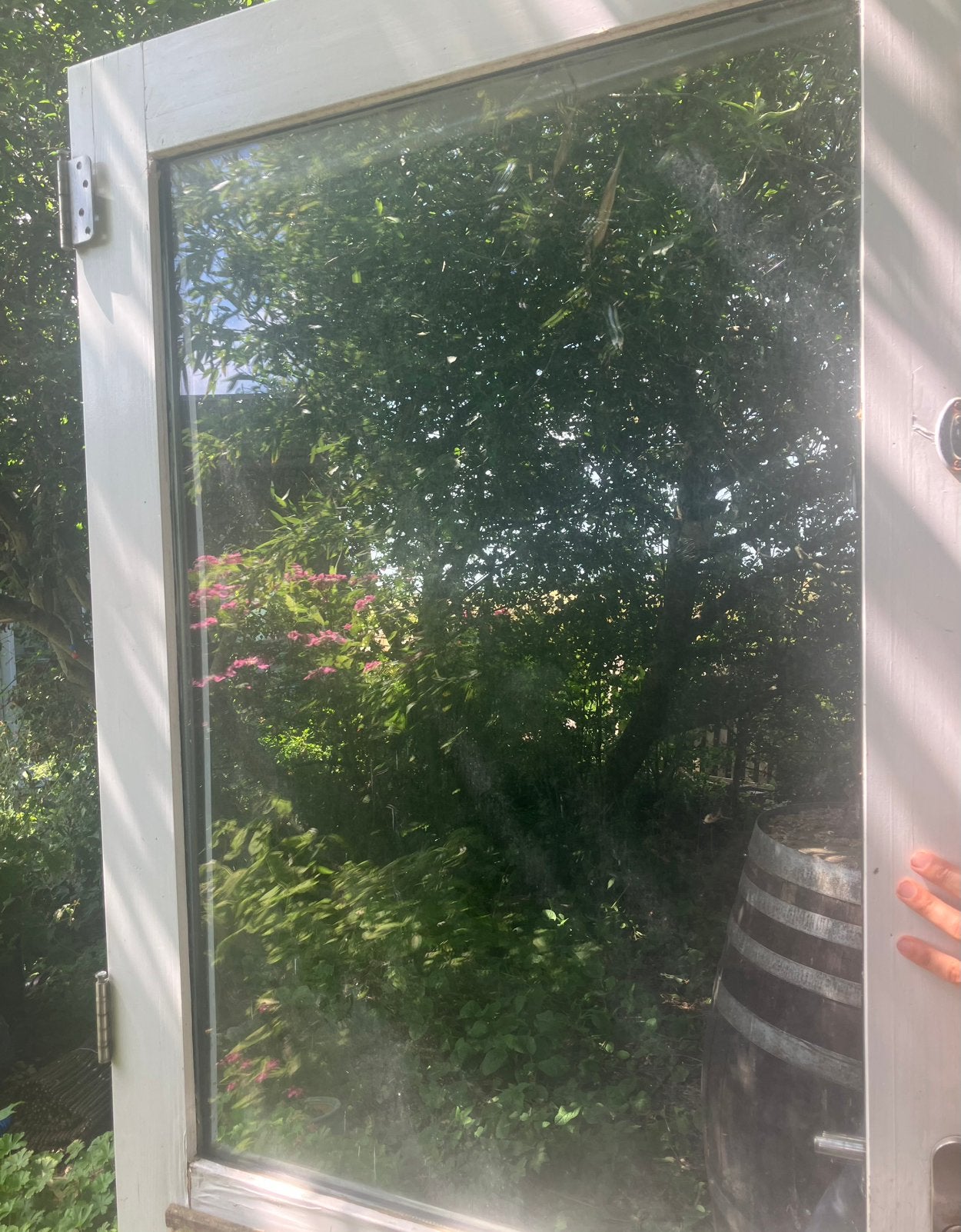 Gratis op te halen dubbelglas groot raam in goede staat, Ophalen of Verzenden, Gebruikt, Gevelraam of Ruit, Dubbelglas