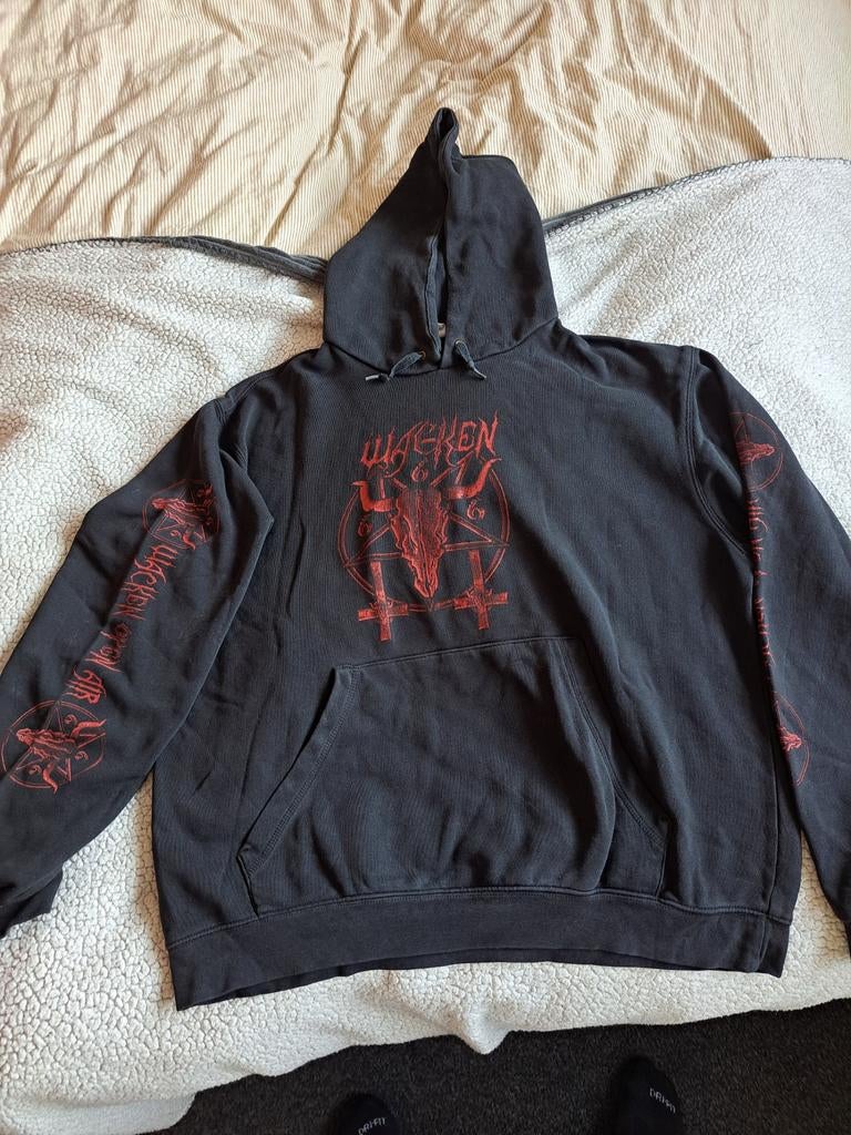 Wacken Open Air Hoodie - Maat L, Ophalen of Verzenden, Gedragen, B&C European Style