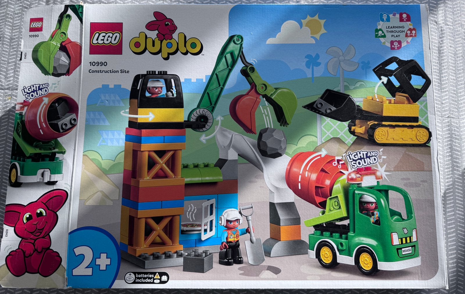 LEGO Duplo 10990 Bouwplaats – Zo goed als nieuw & met doos!, Ophalen of Verzenden, Zo goed als nieuw, Duplo
