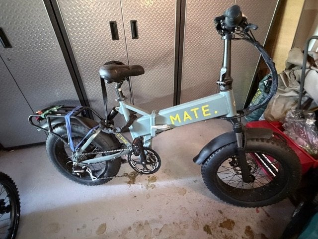 MATE.BIKE elektrische fiets vouwfiets fatbike