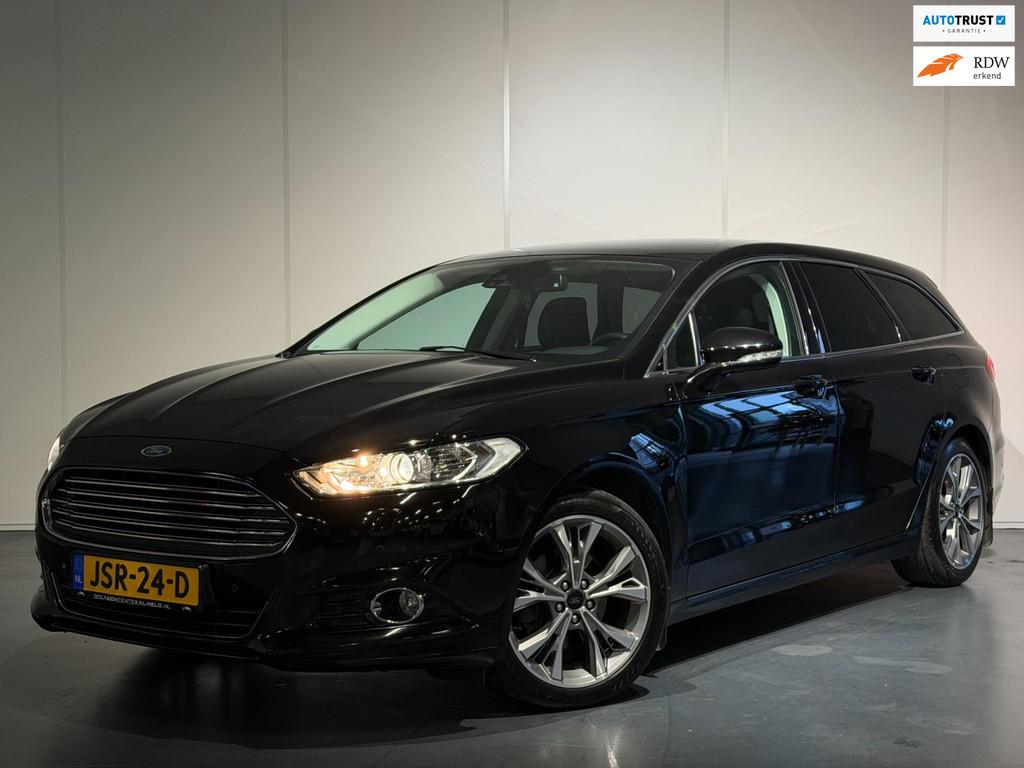 Ford Mondeo Wagon 1.5 Titanium AUT /Clima/Cruise/CarPlay/PDC, Euro 6, 4 cilinders, Mondeo, Zwart